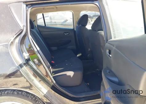 2017 Nissan Leaf S z USA, uszkodzony, nr VIN 1N4BZ0CP9HC309196